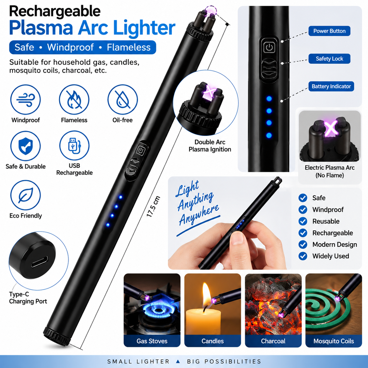 Windproof Electric Lighter